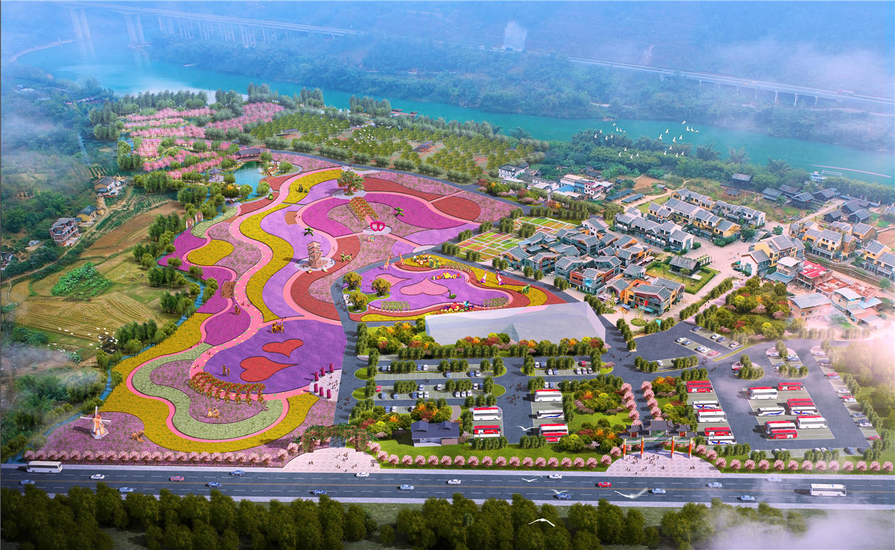 平樂(lè)縣“原味漓江花海”田園景觀項(xiàng)目總承包（EPC）